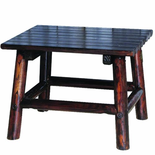 Char-Log 24-Inch by 18-Inch High End Table