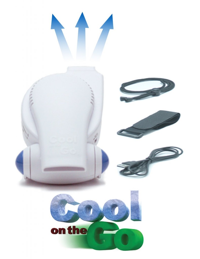 Cool On The Go - Versatile Hands-Free Personal Cooling Device