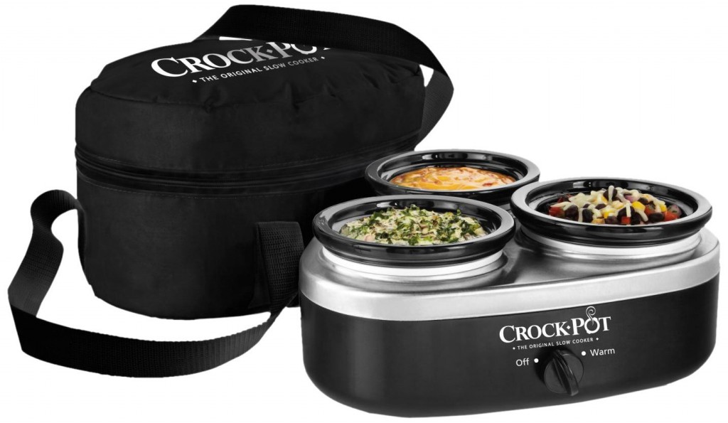 Crock-Pot SCRMTD307-DK 16-Ounce Little Triple Dipper