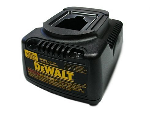 DEWALT DW9116 7.2-Volt to 18-Volt Pod Style 1 Hour Battery Charger