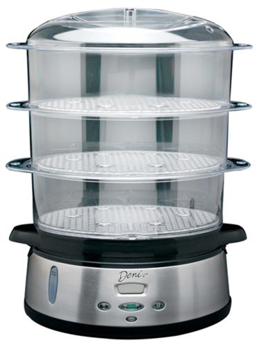 Deni 7600 3-Tier 9-1 2-Quart Stainless-Steel