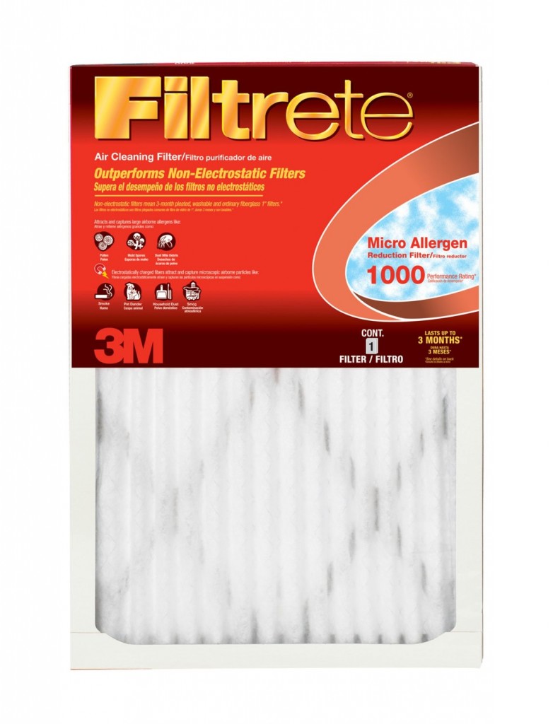 Filtrete Micro Allergen Reduction Filter, 1000 MPR
