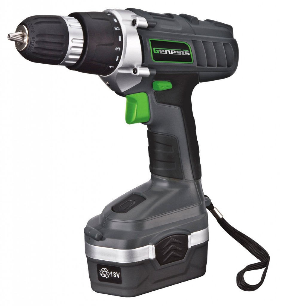 Genesis GCD18BK 18v Cordless Drill