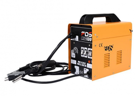 Goplus MIG 130 Welder Flux Core Wire Automatic Feed Welding Machine w Free Mask