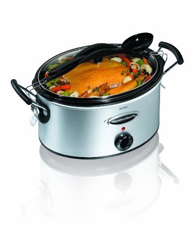Hamilton Beach 6-Quart Oval Stay Or Go Slow Cooker