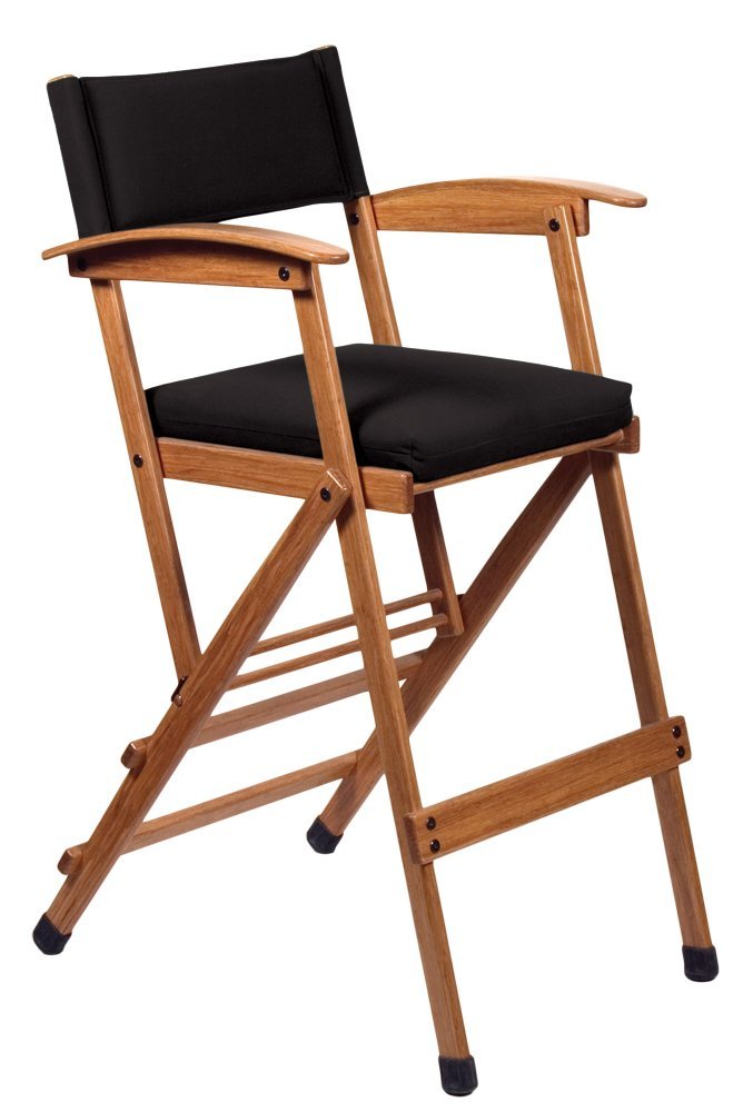 Hollywood Chairs by Totally Bamboo 32-Inch Tall Elm Director Chair