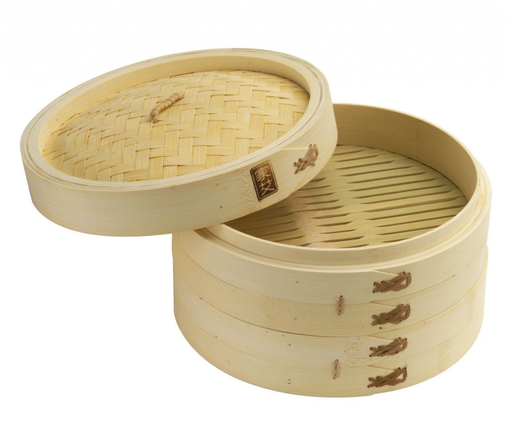 Joyce Chen 26-0013, 10-Inch Bamboo Steamer Set