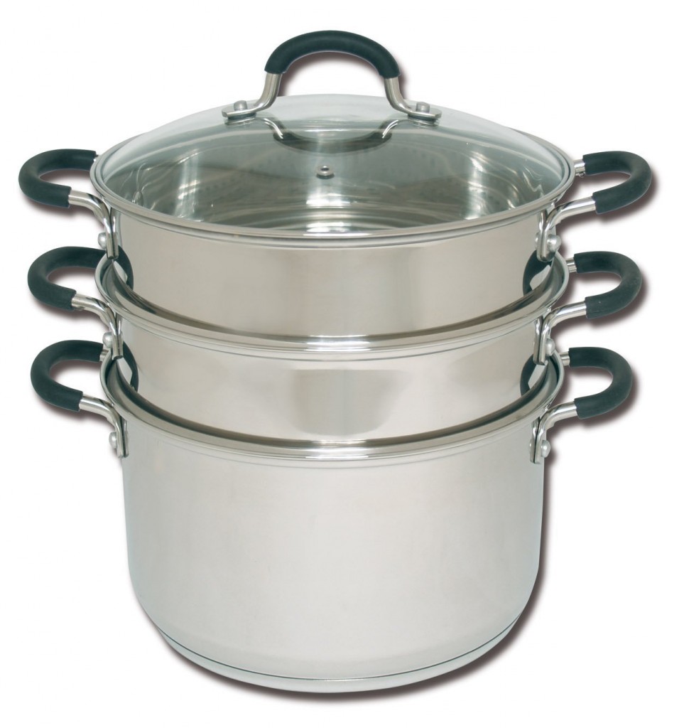 Joyce Chen 26-0054, 6-Quart 3-Tier Chinese Steamer