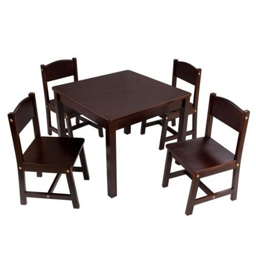 KidKraft Farmhouse Table and 4 Chair Set