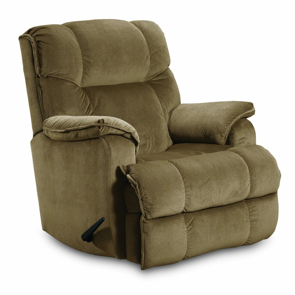 Lane ComfortKing Grant Rocker Recliner for Big and Tall, Tan