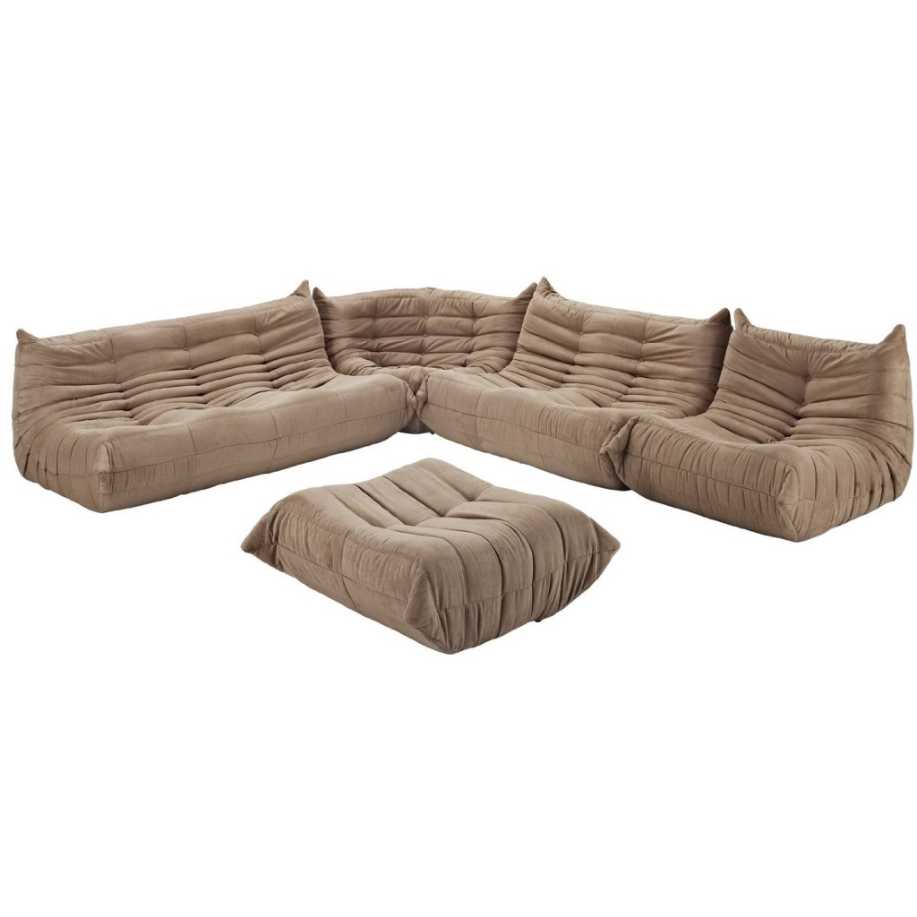 Lexington Modern Waverunner Modular Sectional Sofa Set, 5-Piece