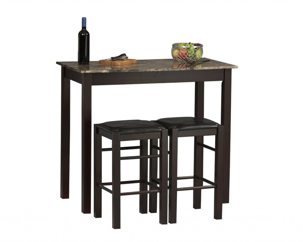 Linon 3-Piece Espresso Tavern Set