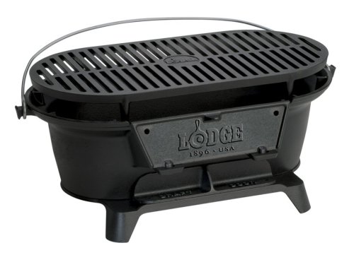 Lodge L410 Pre-Seasoned Sportsman's Charcoal Grill