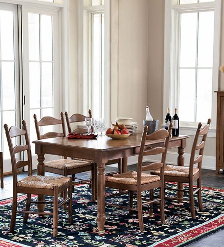 Madison Farmhouse Hardwood Table, in Oak