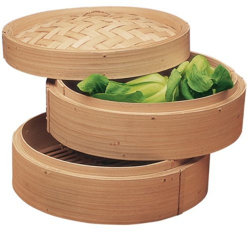 Progressive International 6.75 Inch Bamboo Steamer Baskets