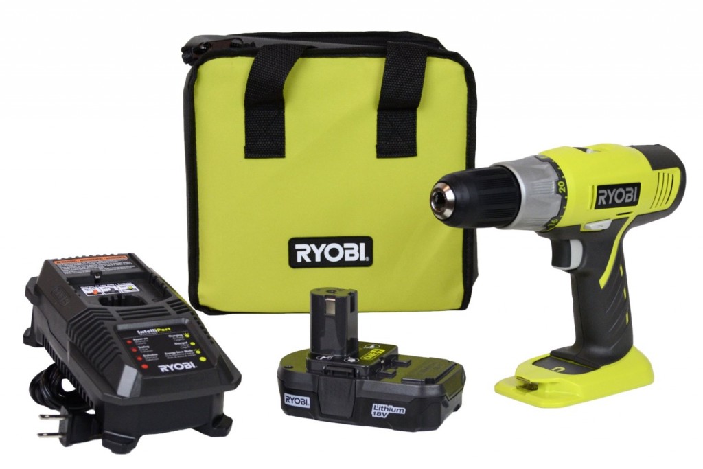 Ryobi 18-Volt ONE+ Lithium-ion Drill Kit