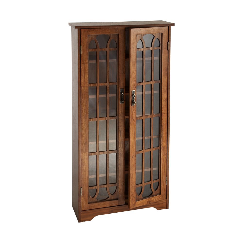 SEI Window Pane Media Cabinet