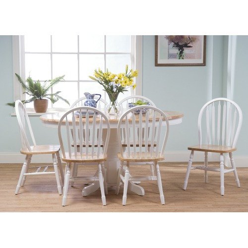 TMS 7 Piece Farmhouse Dining Set