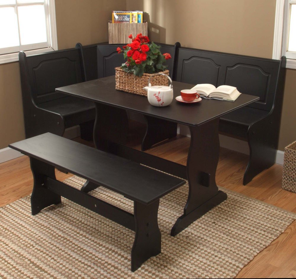 Target Marketing Systems 3-Piece Nook Dining Set Target Marketing Systems 3-Piece Nook Dining Set