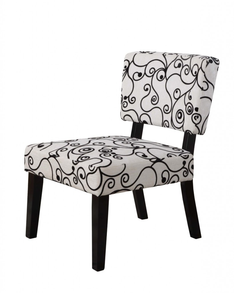 Taylor Accent Chair - Black Swirl
