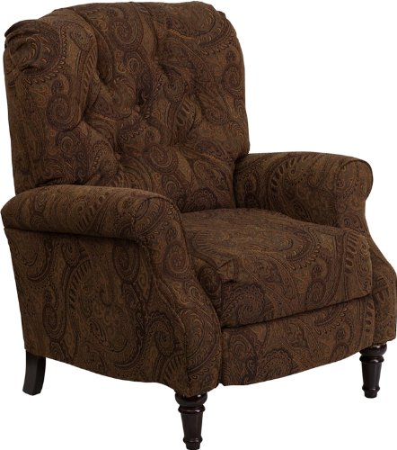 Traditional Tufted Hi-Leg Recliner