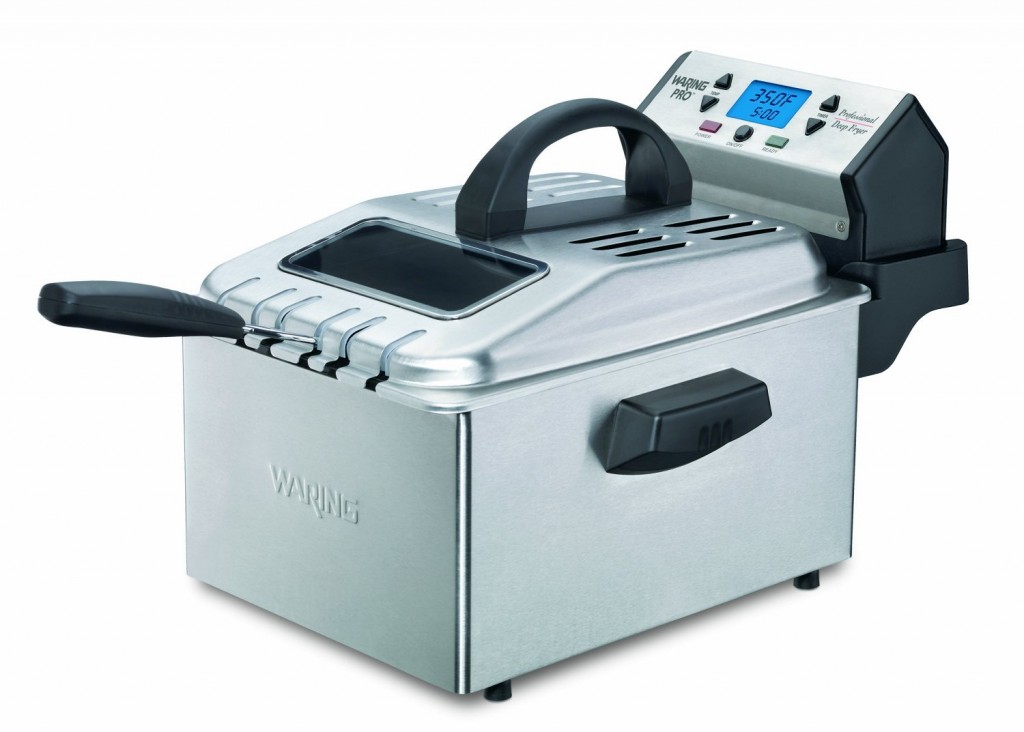 Waring Pro DF280 Professional Deep Fryer, Brushed Stainless