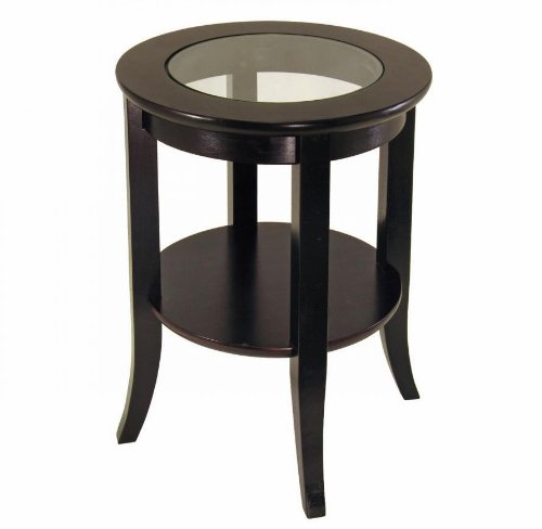 Winsome Wood Genoa End Table, Espresso