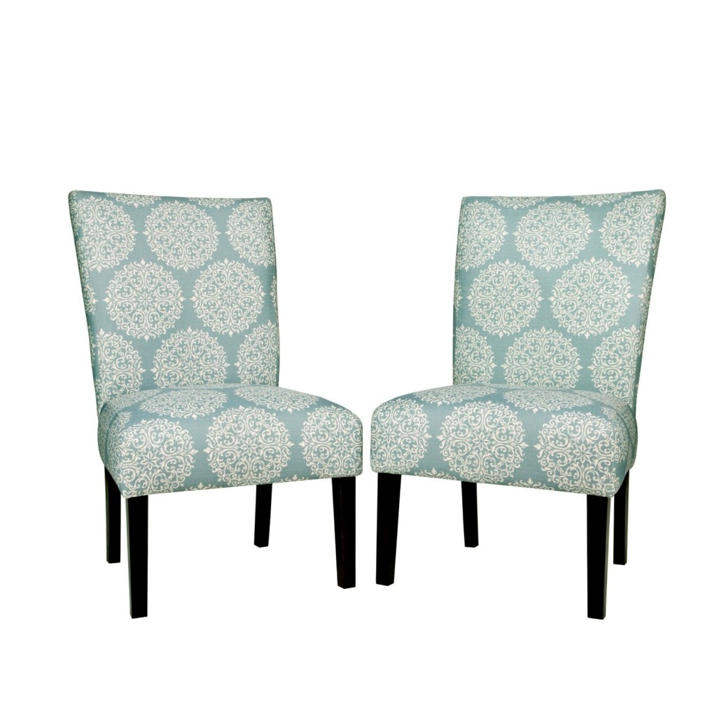 angelo HOME Bradford Chair Set - Filigree Sky Blue