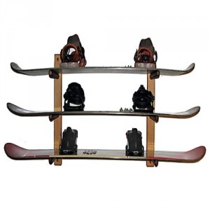 Ski Storage Racks Wood