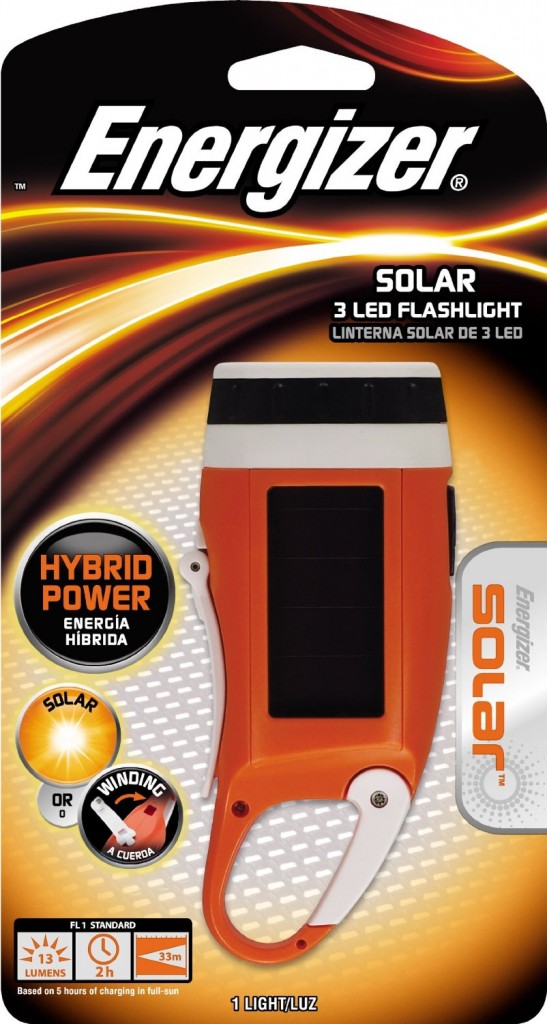 Energizer Solar Rechargeable