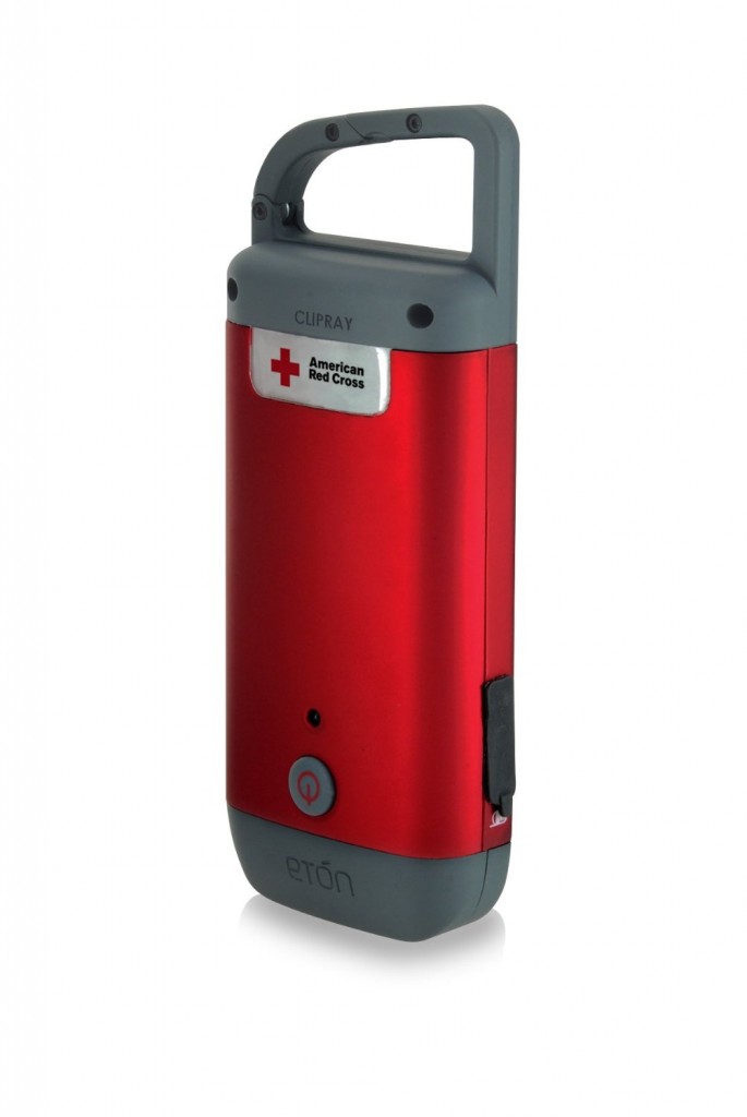 Eton Red Cross Clipray Clip-On Flashlight