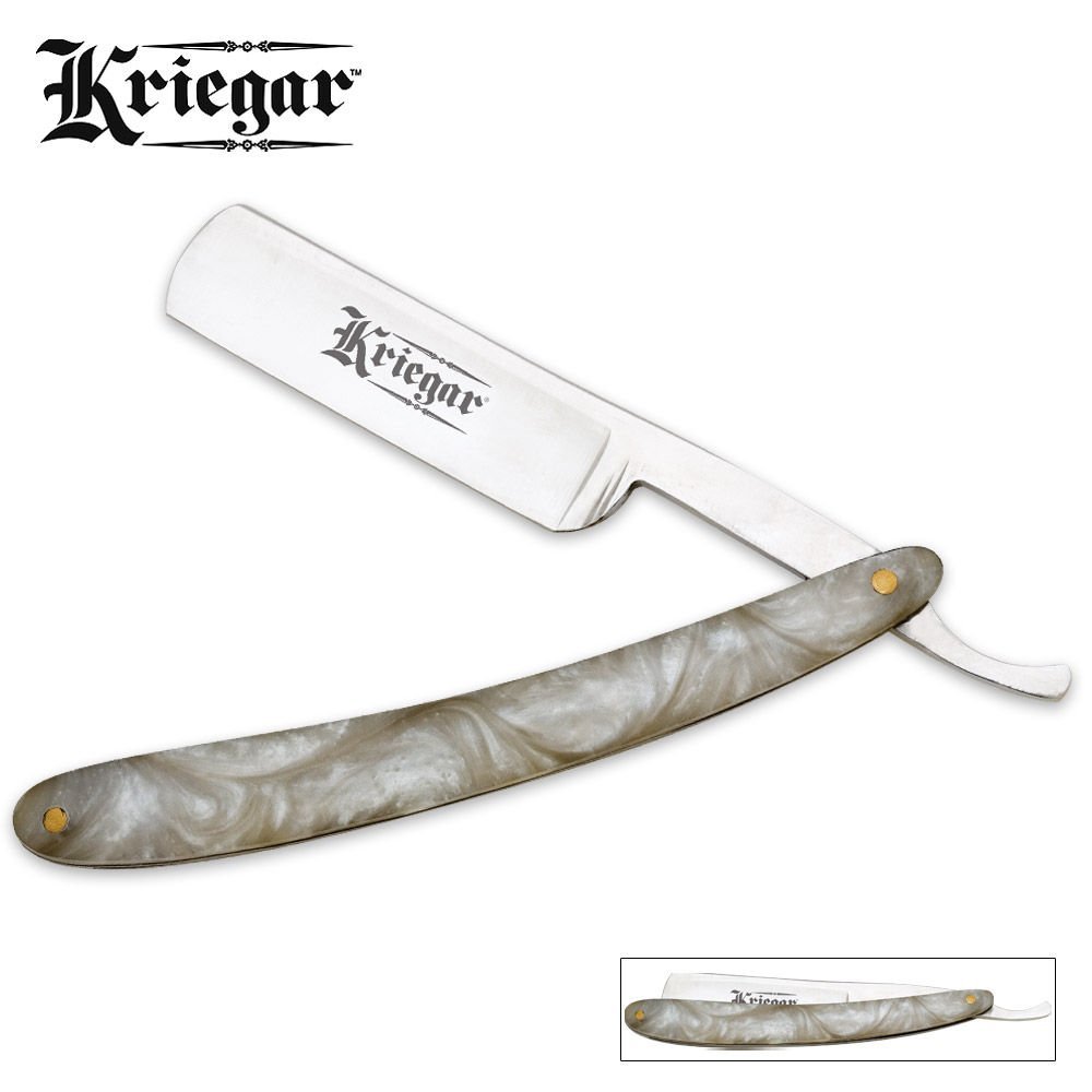 Kriegar Sharp Stainless Steel Straight Razors