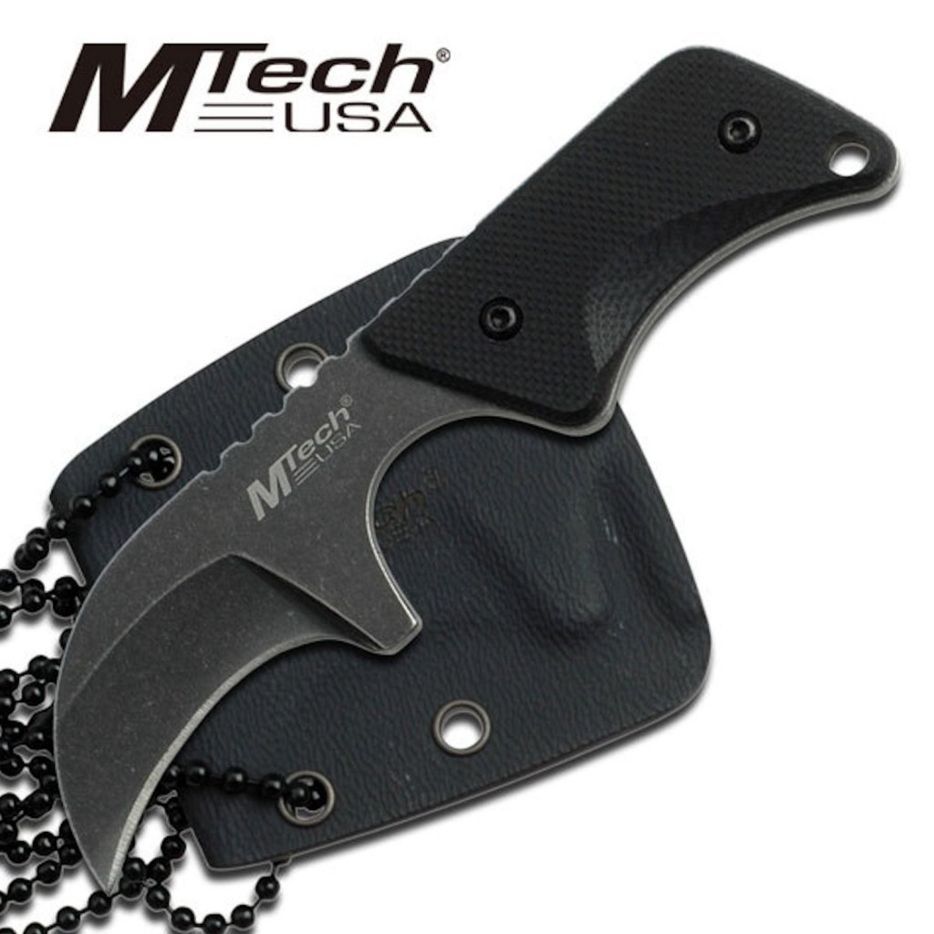 MTECH USA MT-674 Fixed Stainless Steel Blade