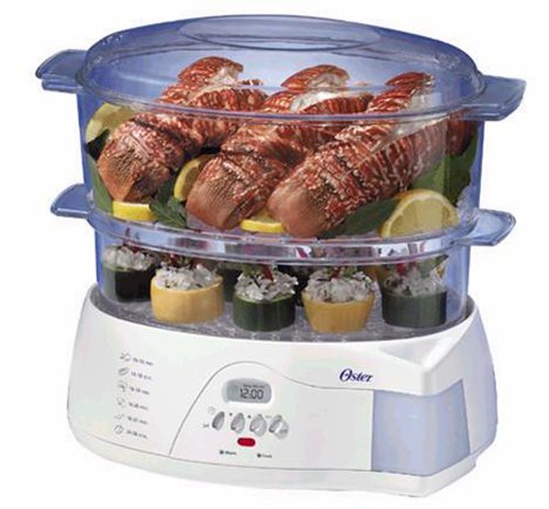 Oster 5712 Electronic 2-Tier 6-Quart Food Steamer