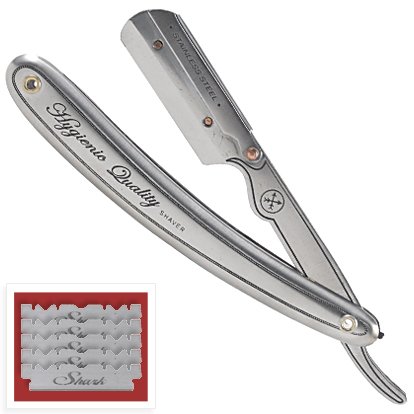 Parker SR1 Stainless Steel Straight Edge Razor