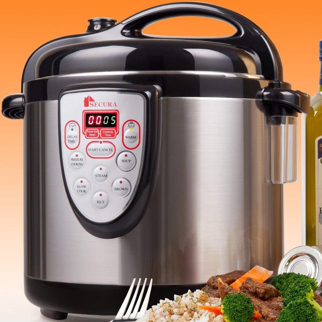 Secura 6-in-1 Electric Pressure Cooker 6qt