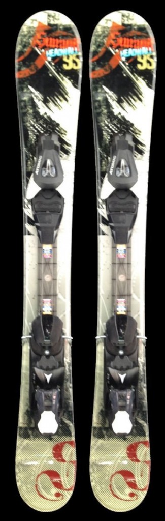 Summit Headwall 95cm Skiboards Snowblades Atomic bindings 2014