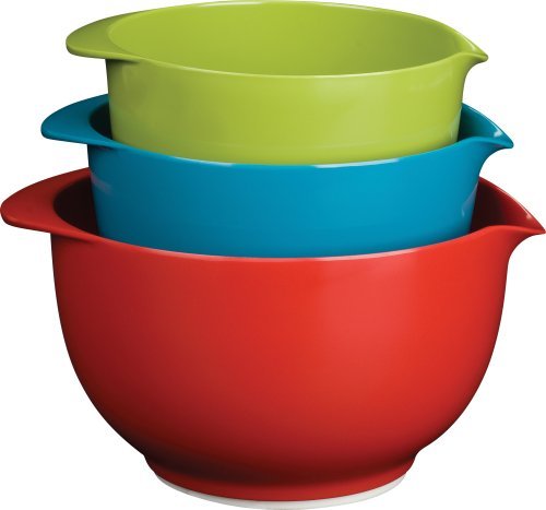 Trudeau Melamine Mixing Bowls