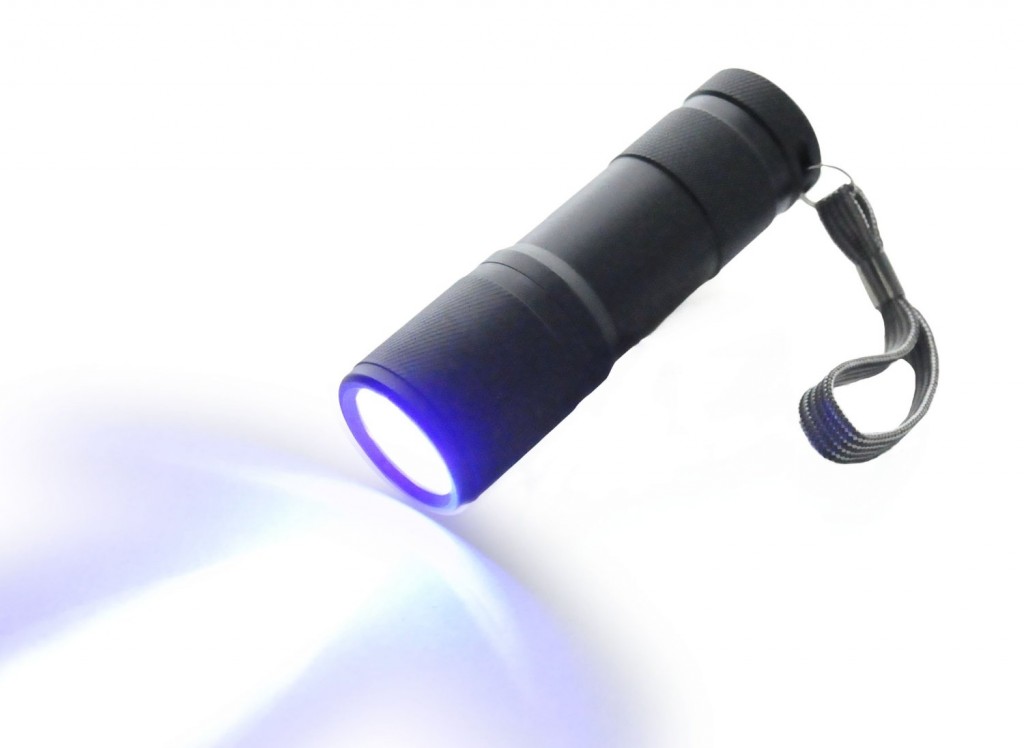 Ultra Light UV Blacklight Flashlight