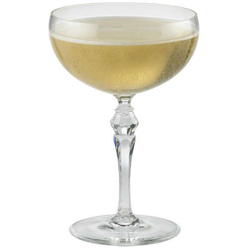 Wine Enthusiast Fusion Deco Champagne Coupe Glasses