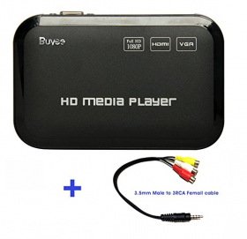 Buyee Portable Full 1080p HD Multi Media Player 3