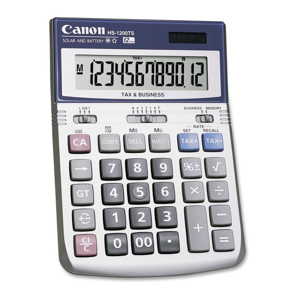 Canon Office Products HS-1200TS Business Calculator