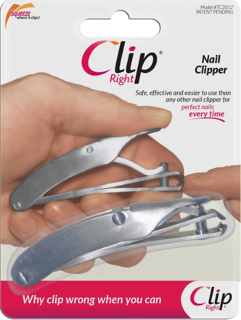 Clip-Right® Ergonomic Nail Clippers