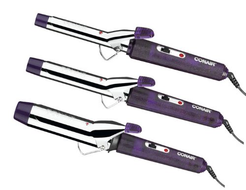 Conair Supreme Triple Curling Iron Pack