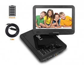 DRJ 5 hours 10.5 Portable DVD Player