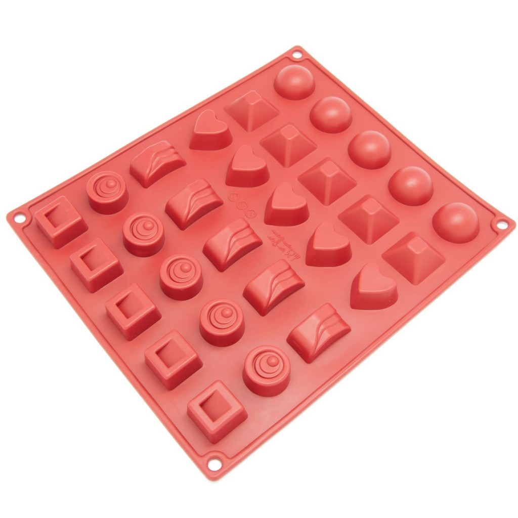 Freshware 30-Cavity Silicone Chocolate