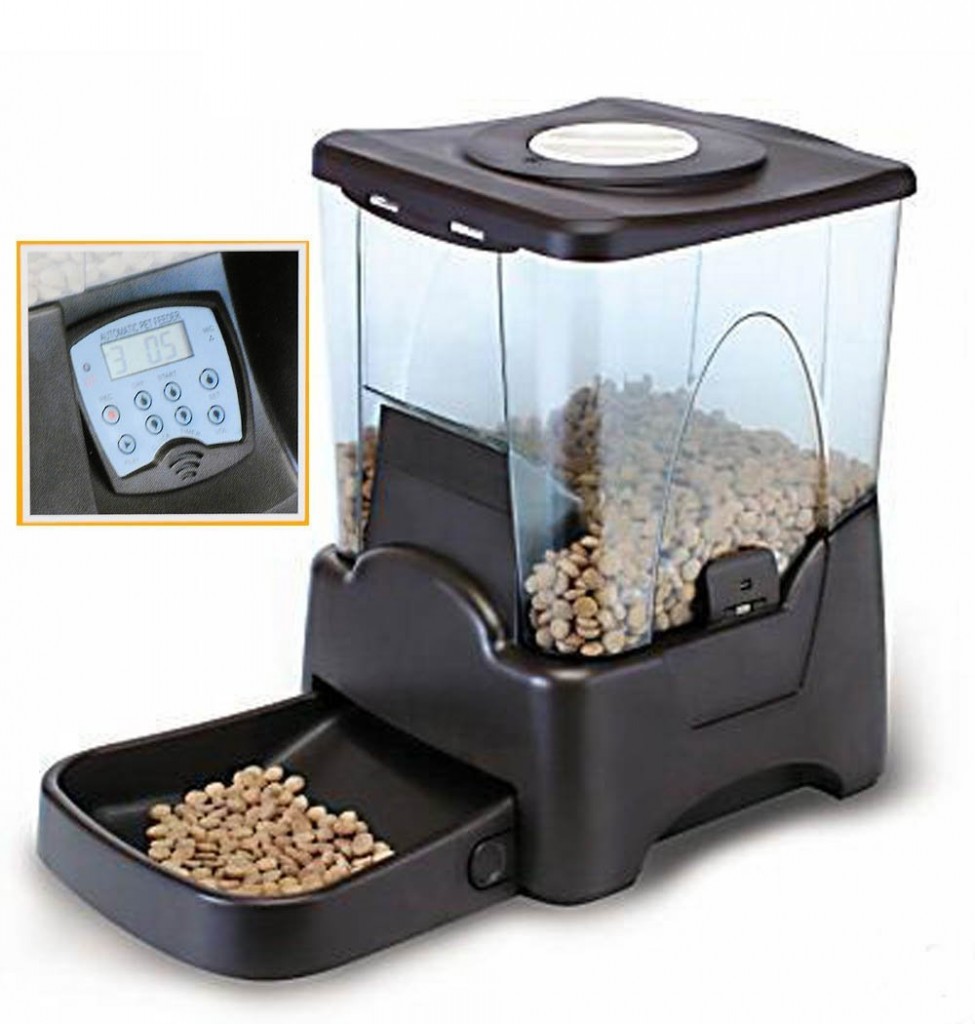 Large Automatic Pet Feeder Electronic Programmable