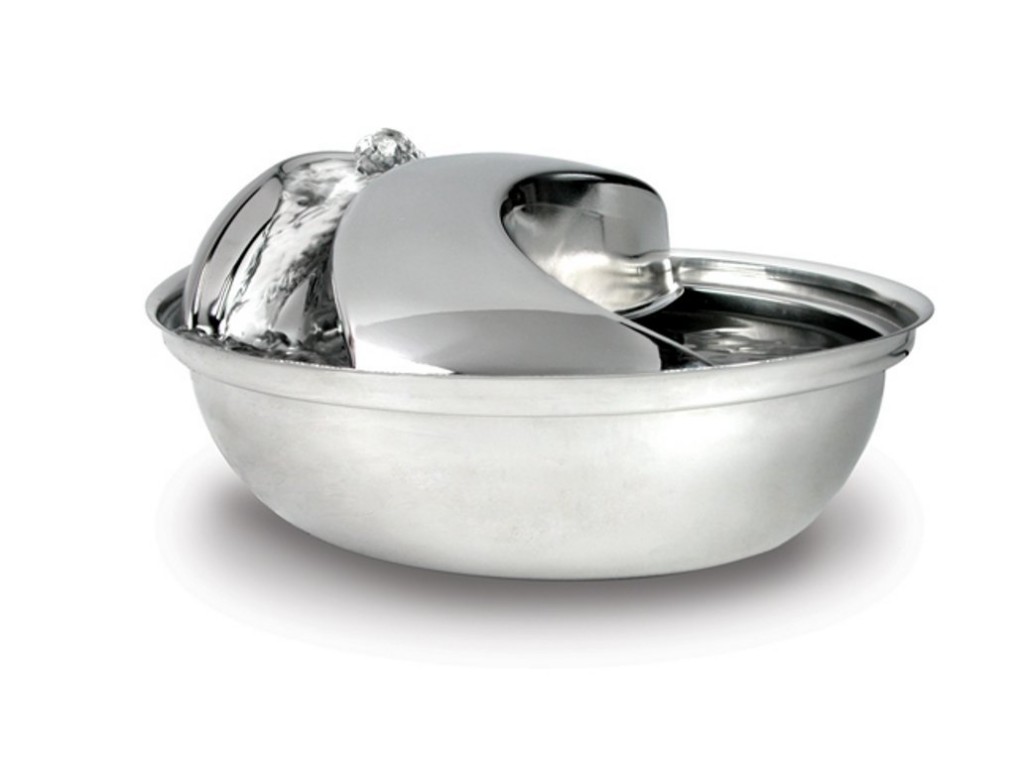 Pioneer Pet Stainless Steel Fountain Raindrop Design