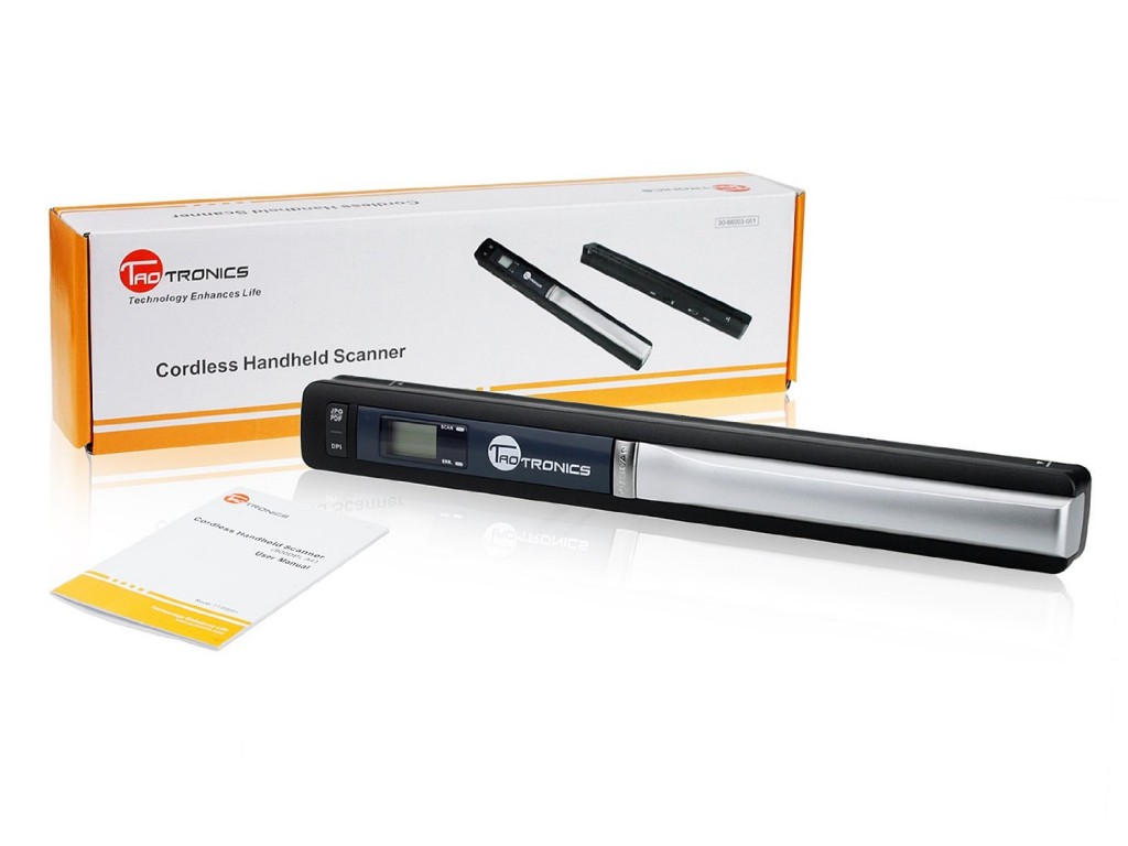 TaoTronics® Mobile Scanner Handheld Scanner Document Scanner 900DPI