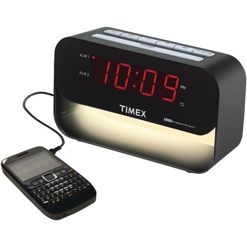 Timex T128BX Decorative XBBU Dual Alarm Clock